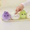 Soft And Cuddly Plush Dumpling Charm Keychain Perfect For Kids Backpack Accessories