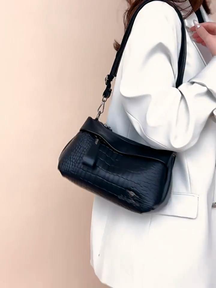 Women's Bag New Style Ladies Mom Bag Large Capacity Soft Leather Handbag Cross-border Wholesale Shoulder Bag