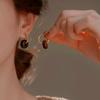 Maillard Tiger Eye Earrings, Niche Fashion