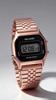 Women's Digital Watch SKMEI Rose Gold Retro Stainless Steel 2651