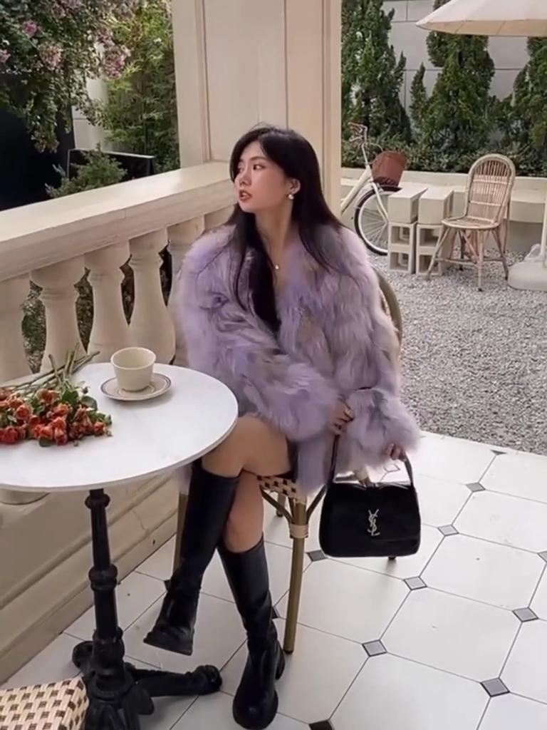 High-end Super Foreign Fluff New Thickened Fox Fur Imitation Fur Coat Women's Fashion Winter Top