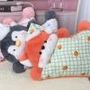 Plush Animal Pillow With Cartoon Design For Kids Girls Boys Sleep Playroom Decor