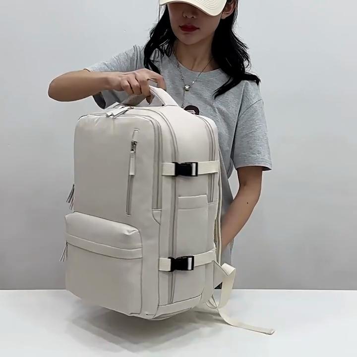 Large Capacity Backpack with Independent Shoe Compartment and Dry Wet Separation Backpack for Short Distance Travel, College Student Computer Backpack