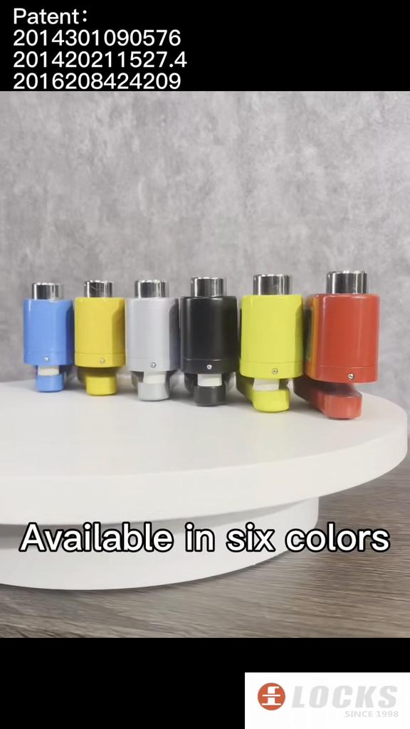 Security Anti-Theft Bicycle Motorcycle Wheel Disc Brake Lock with Alarm Aluminum Alloy Safety Bicycle Locks for E-Bike Bicycle Scooter