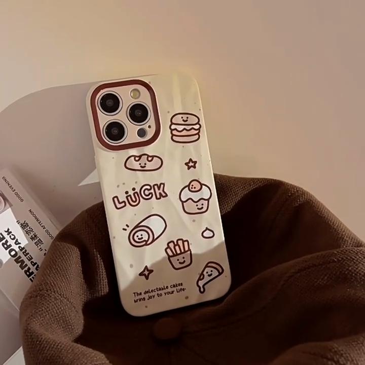 Cartoon Cute Bread Phone Case for iPhone 17, iPhone 17 Pro Max