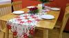 Vintage Christmas Embroidered Table Runner Holiday Christmas Table Place Mats Dinner Party Table Decorations