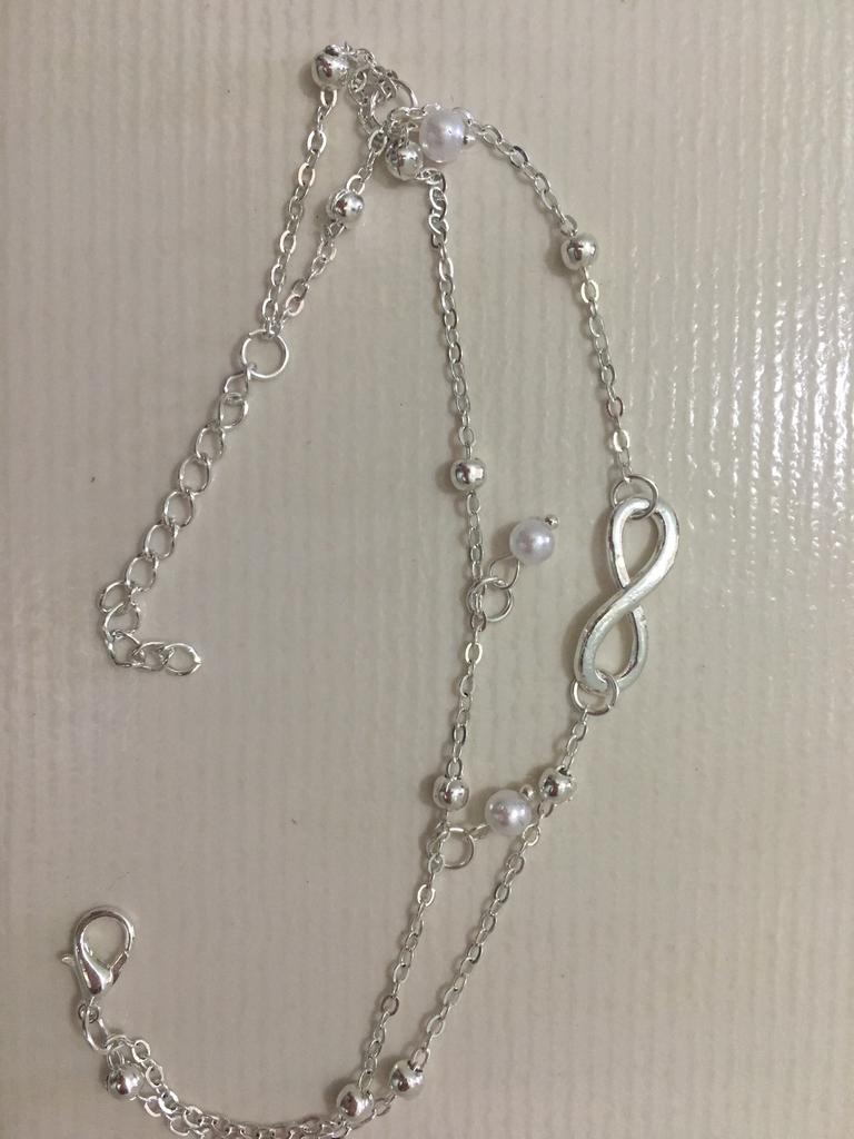 Infinite Symbol Shiny Pearl Barefoot Foot Anklet Chain Foot Bracelet Women Jewelry Stevlogs Infinite Symbol Shiny Pearl Barefoot Foot Anklet Chain Foot Bracelet Women Jewelry Stevlogs