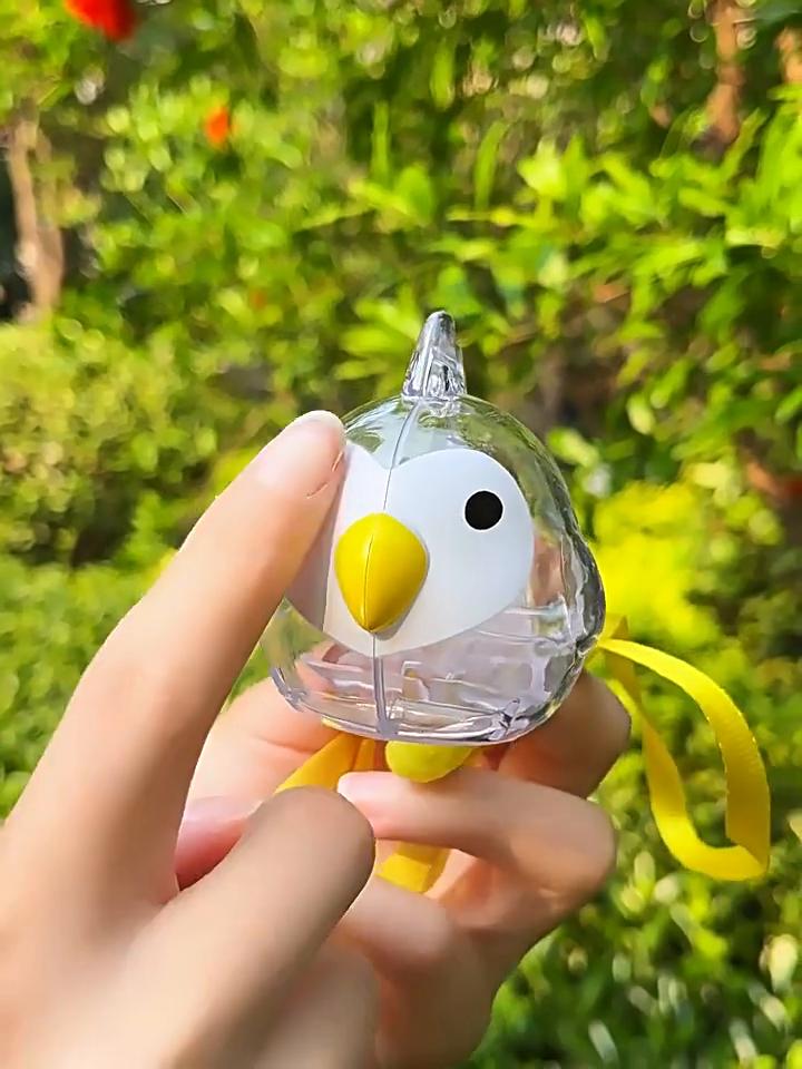 Kids Water Whistle Bird Shaped with Lanyard Small Musical Instrument Toy Bird Calling Device Educational Children Gift for Kid
