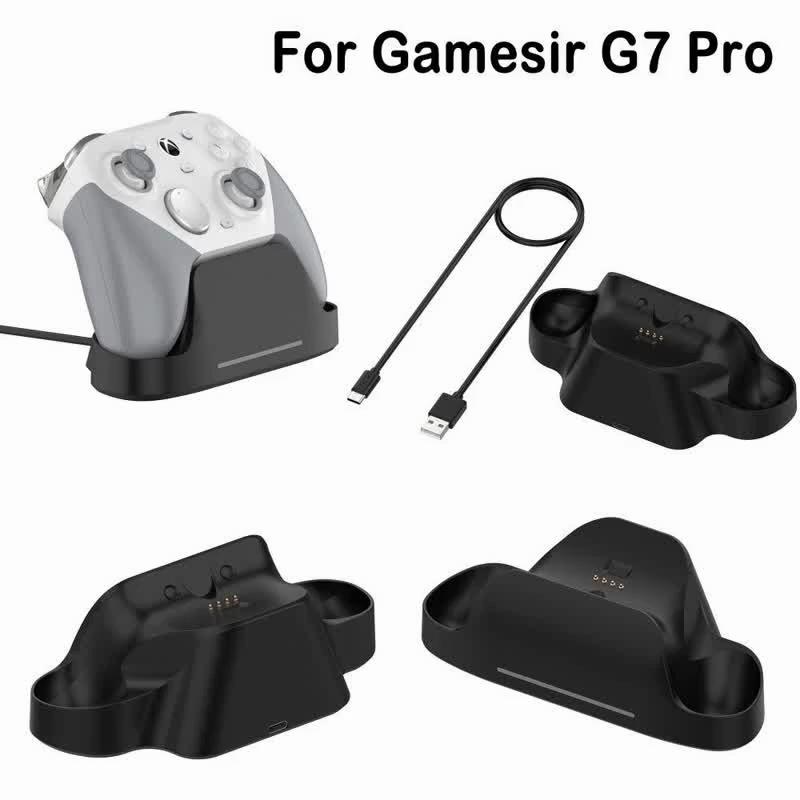Type-C Gaming Controller Charger Base with LED Indicators Stable Charging Dock Fast Charging Durable for Gamesir G7 Pro