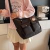 Women's Large Capacity Shoulder Bag Crossbody Bag Student's Handbag
