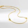 Mihmily Brand - Vintage French Gemstone Necklace, Gold Fashion, Elegant and High-end Style, Bring Good Luck