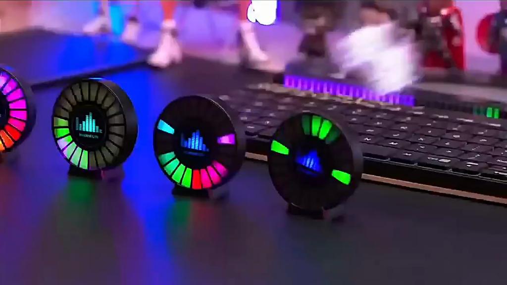 Car Air Vent Aromatherapy Diffuser with LED Music Sync Lights, USB-C Charging, Multi-Mode Ambient Lighting for Vehicle Interior