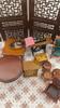 1:12  Radio Miniature Retro Cute Radio Model Decoration Accessories Children Pretend Play Toy