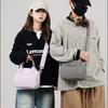Solid Color Handbag Travel Crossbody Bag Lightweight Water-Repellent Nylon Bag Women's Shoulder Bag