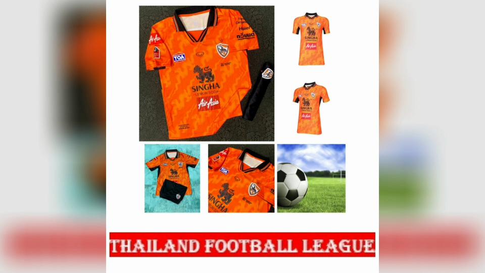 Thailand Football League SOCCER Football Club FC United TEAM JERSEY SHIRT Polo Unisex Men Women Quick Dry Breathable Short Sleeve Uniform Print