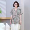 4XL-8XL Mărimi Mari Bluze Elegante de Damă de Vară Topuri Oversize Femei Cămăși Casual cu Mânecă Scurtă