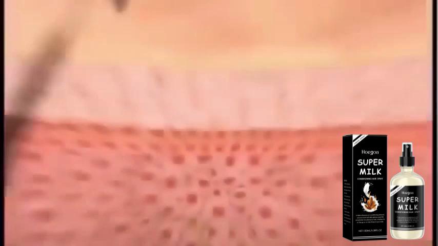 Hoegoa Super Milk Hair Spray, Super Milk Hair Primer, Smooth Conditioner for All Hair Types (100 Ml)