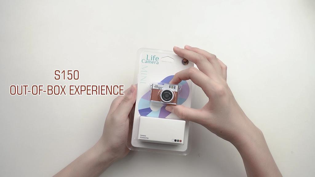 New S150 Super Mini Camera 0.96inch IPS Color Screen 1920x1080p Portable Pocket Cam Classic Design LED Fill Light Retro Small Camera Ornament