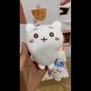 Adorable Porte-clés Peluche Chiikawa Cheveux Courts Peluche Coton PP Rempli