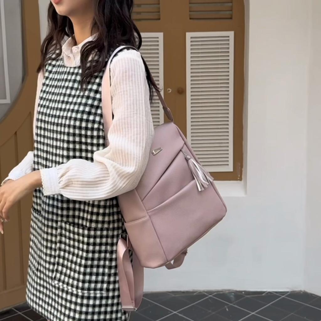 Diebstahlsicherer Rucksack Damen Rucksack mit großem Fassungsvermögen Umhängetasche mit Doppelfunktion