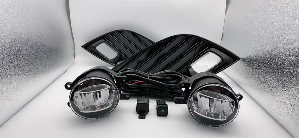 1 Set Fog Lights Headlight for Toyota Camry 2018 2019 2020 Led  Fog Lights Car Fog Lamp Kit With Harness Bulb Switch