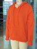 Damen Pullover Strick Kapuzenpullover für Herbst Winter, Langarm Pullover Gestrickte Kapuzenpullover mit Taschen Vordertasche, Einfarbig Lässig Kapuzenpullover
