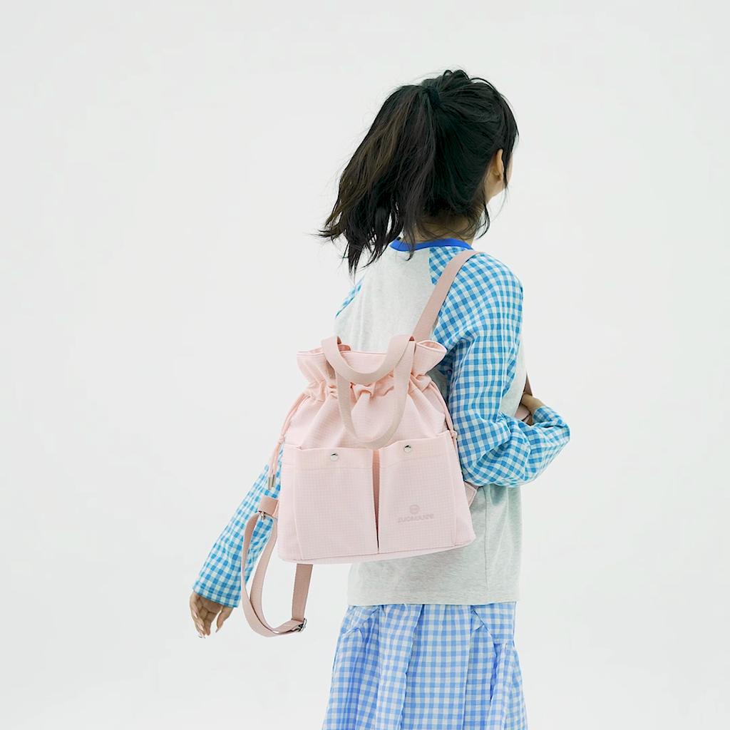 Women's Drawstring Backpack Shoulder Bag