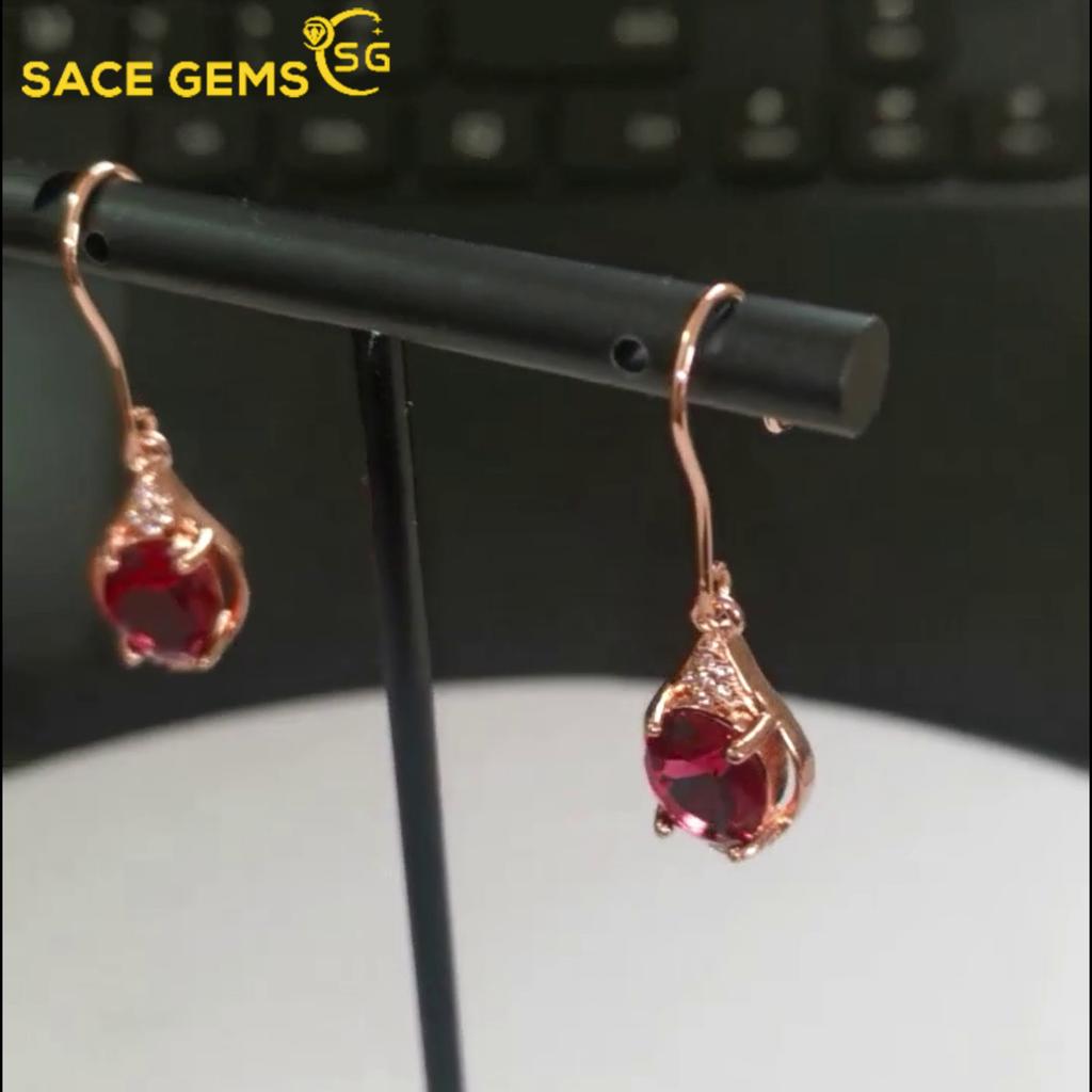 Sace Gems Zirkon-Ohrringe für Frauen, Hochzeits-Party-Geschenke