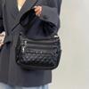 Women's Soft Leather Bag Vintage Mother Bag PU Large Capacity Middle-Aged Shoulder Crossbody Bag