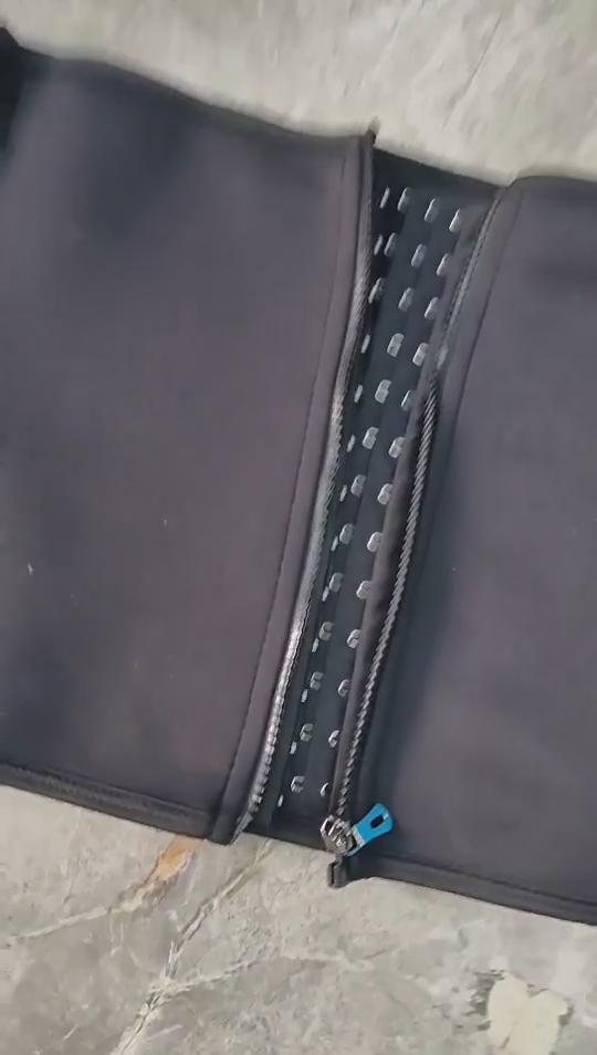 Waist Trainer Corset for Women Zipper Abdomen Slimming Belt Sports Workout Waist Support Body Shaper