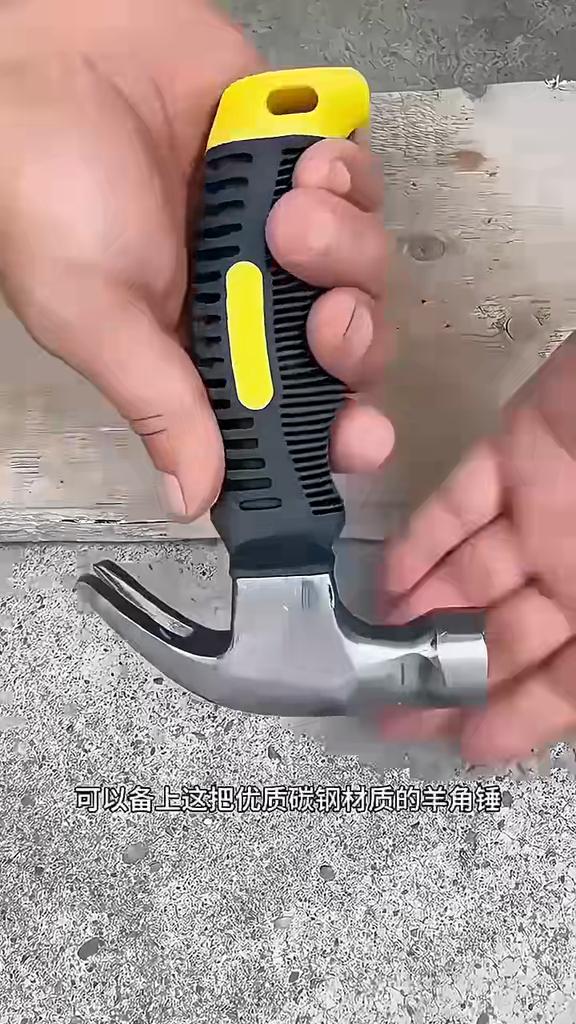 Multifunctional Mini Claw Hammer Engineering Handle Lightweight Portable Carpentry Window Breaking Hand Tools Home