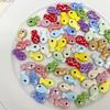 2Pcs Ceramic Beads Hand-painted Polka Dot Double-sided Fish Beads For DIY Bracelets Necklaces Jewelry Making Accessories