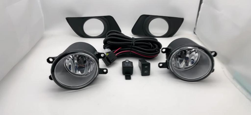 1 Set Nebelscheinwerfer Scheinwerfer für Toyota Allion Premio 2008 2009 2010 -2015 Nebelscheinwerfer Auto Nebelscheinwerfer-Kit Mit Kabelbaum Birne Schalter