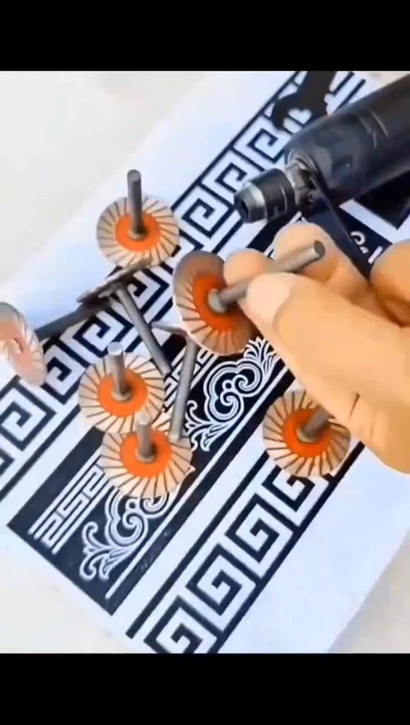 40mm Stone Carving Blade Engraving Diamond Saw Blades Dry Cutting Disc Grinding Wheel 6mm Shank for Stone Ceramic Porcelain Tile