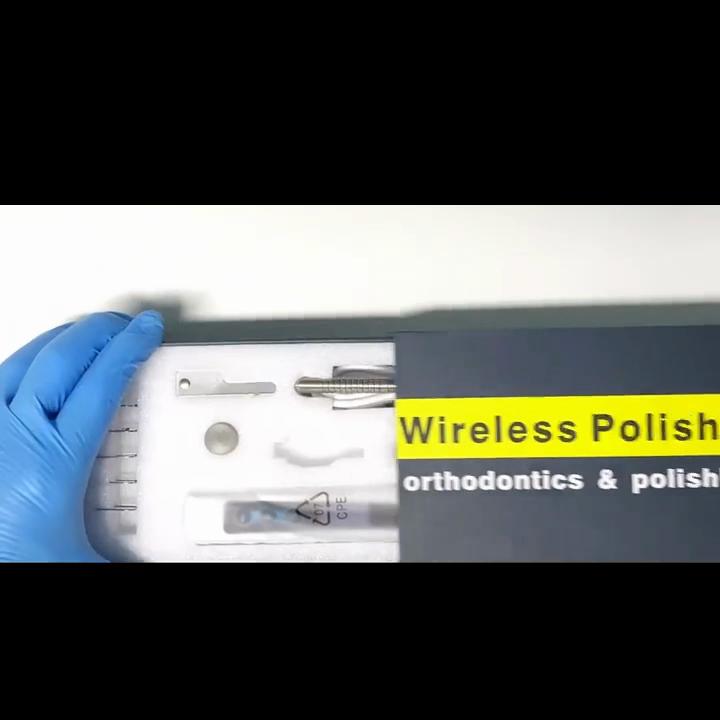 Tanntenner Overflate Trådløs polering elektrisk motor med Profy-vinkel Avtakbart hode Oppladbar poleringsmaskin