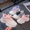 Girls' Shoes Sneakers Summer New Comfortable Soft-soled Mesh Breathable Baby Girl Single-net Running Shoes