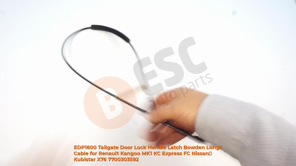 BDP1600 Tailgate Door Lock Handle Latch Bowden Long Cable for Renault Kangoo MK1 KC Express FC Nissan Kubistar X76 7700303592