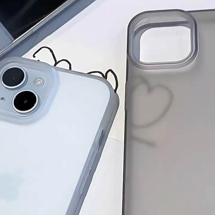 Matte Soft Silicone Phone Case for iPhone 16 15 14 Plus 13 12 11 Pro X XR XS Max Transparent Rubber Gel Shockproof Cover