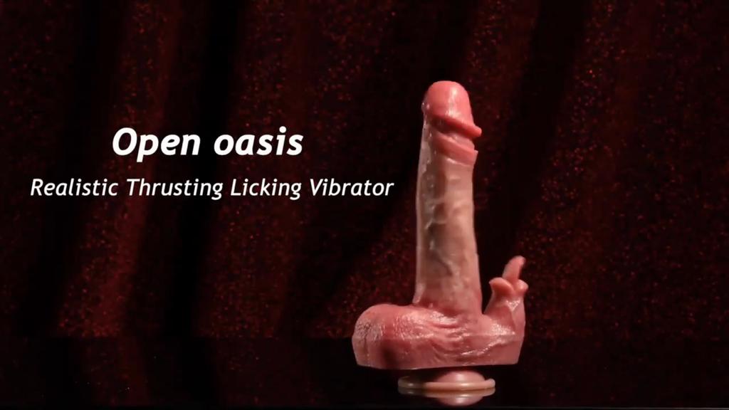 Realistic Thrusting Dildo, 360° Swivel,10 Frequency Settings, 8.9" Wireless Vibrating Fake Cock, with Heat,Infrared Sensor,for Couples,Adult Party Toy