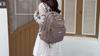 Women's Solid Color Backpack Lightweight Large Capacity Backpack