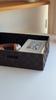 Drawer storage box woven strap storage box cube basket container divider for organizing drawers 4-piece set