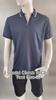European and American Style Men's Spring Summer T-Shirt Solid V-Neck Polo Shirt Workwear Fashion Short Sleeve Top