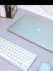 Wireless Mouse And Keyboard Combo for Mac Computers, Office Laptop Rechargeable Wireless Bluetooth Keyboard, White and Silver