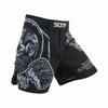 SOTF MMA Black Geometry Fighting Soft Shell Printing Letter Tiger Muay Thai Kickboxing Boxing Clothing Muaythai Shorts Sanda Mma