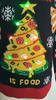 BITCED Women's Casual Oversized Slouchy Sweater Christmas Tree Contrast Colour Jacquard LED Colour Lights Christmas Sweater