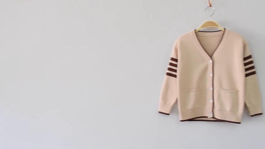 2023 New Kids' Sweater Knitwear for Girls Baby Coat