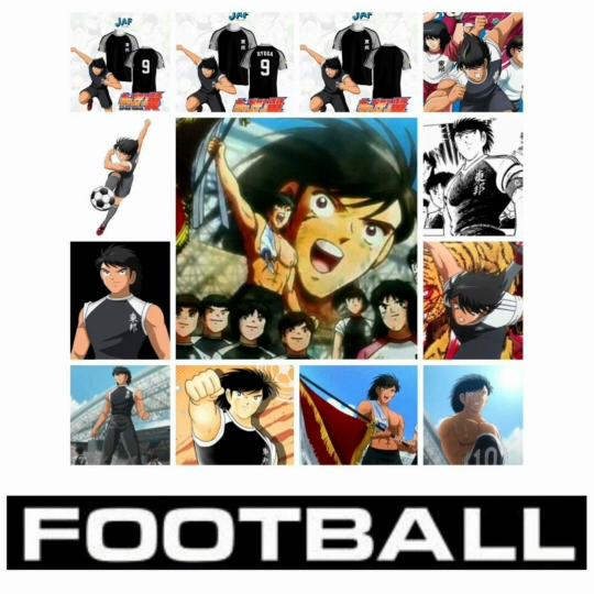Captain Tsubasa Hyuga Lenders Football Soccer T-Shirt Jersey Japan Tiger Cartoon Animation Print Quick Dry Vintage Short Sleeve Uniform Sport