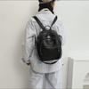 Soft Leather Backpack Women's Large Capacity Backpack Travel Bag