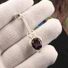 Amethyst Gemstone 925 Sterling Silver Jewelry Handmade Pendant1.79" Gift For Her PP-60-2