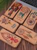 Retro Dreamcatcher Pattern Long Wallet for Women Textured Zipper Coin Purse